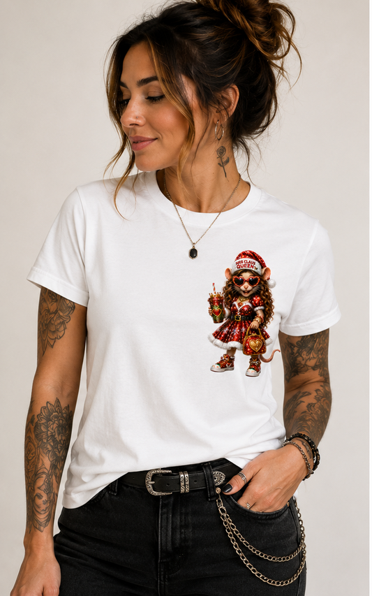 Mrs Claus Queen Tee